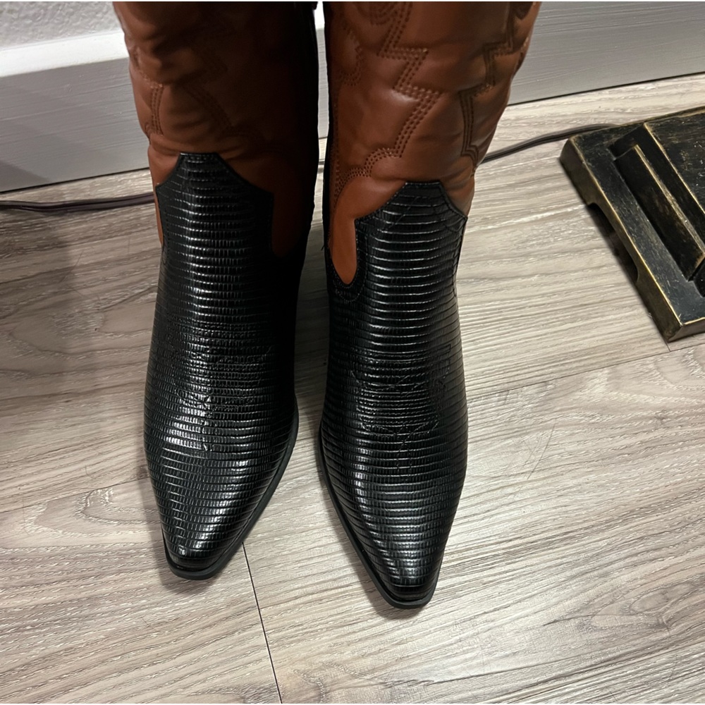 Just fab Natasha Cowboy boot